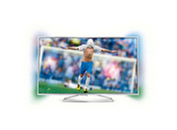 Philips 55PFS6609 LED HD 1080p 3D Smart TV, 55” with Freeview HD, Ambilight and 2x 3D Glasses